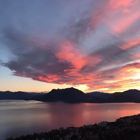 View Of Stresa In A In Someraro * Levo